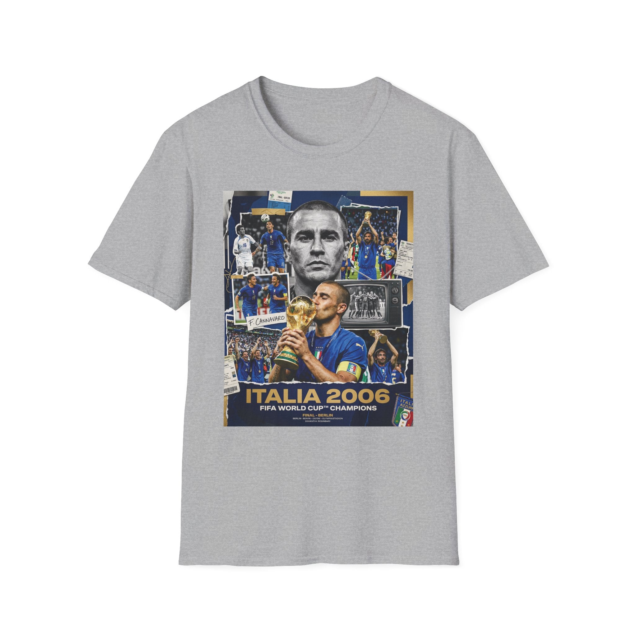 T-Shirt | FIFA World Cup italy 2006 Fabio Cannavaro