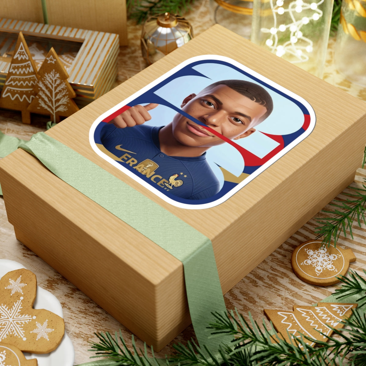 Sticker - Soccer Player Kylian Mbappé