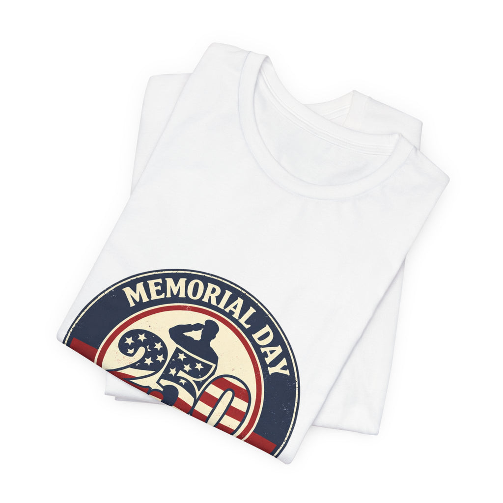 USA 250 Memorial Day Tee | 1776–2026 Vintage Distressed Patriotic