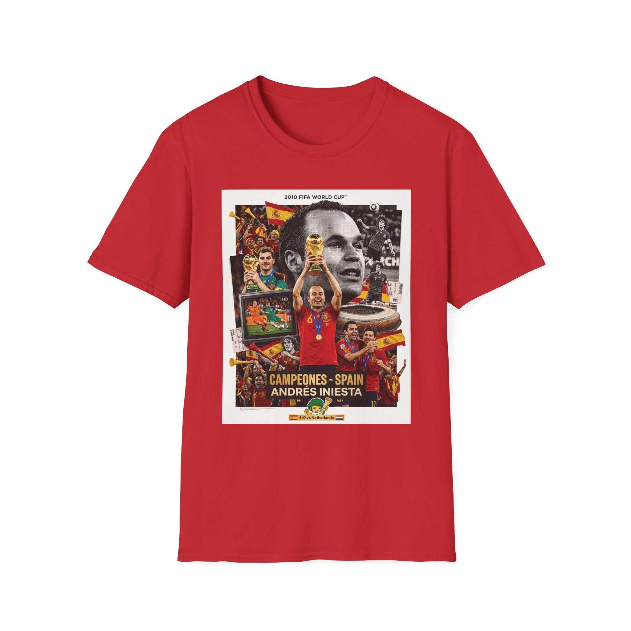 T-Shirt | FIFA World Cup Spain 2010 Andrés Iniesta