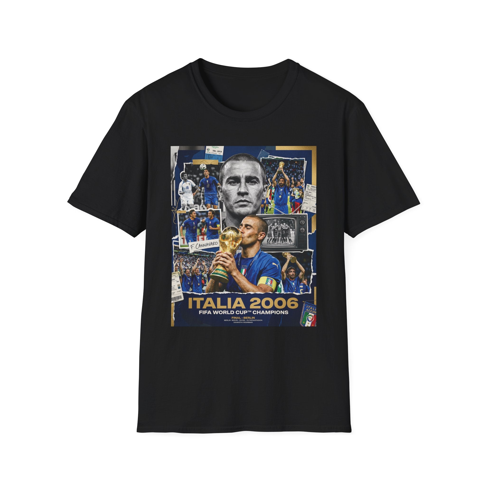 T-Shirt | FIFA World Cup italy 2006 Fabio Cannavaro