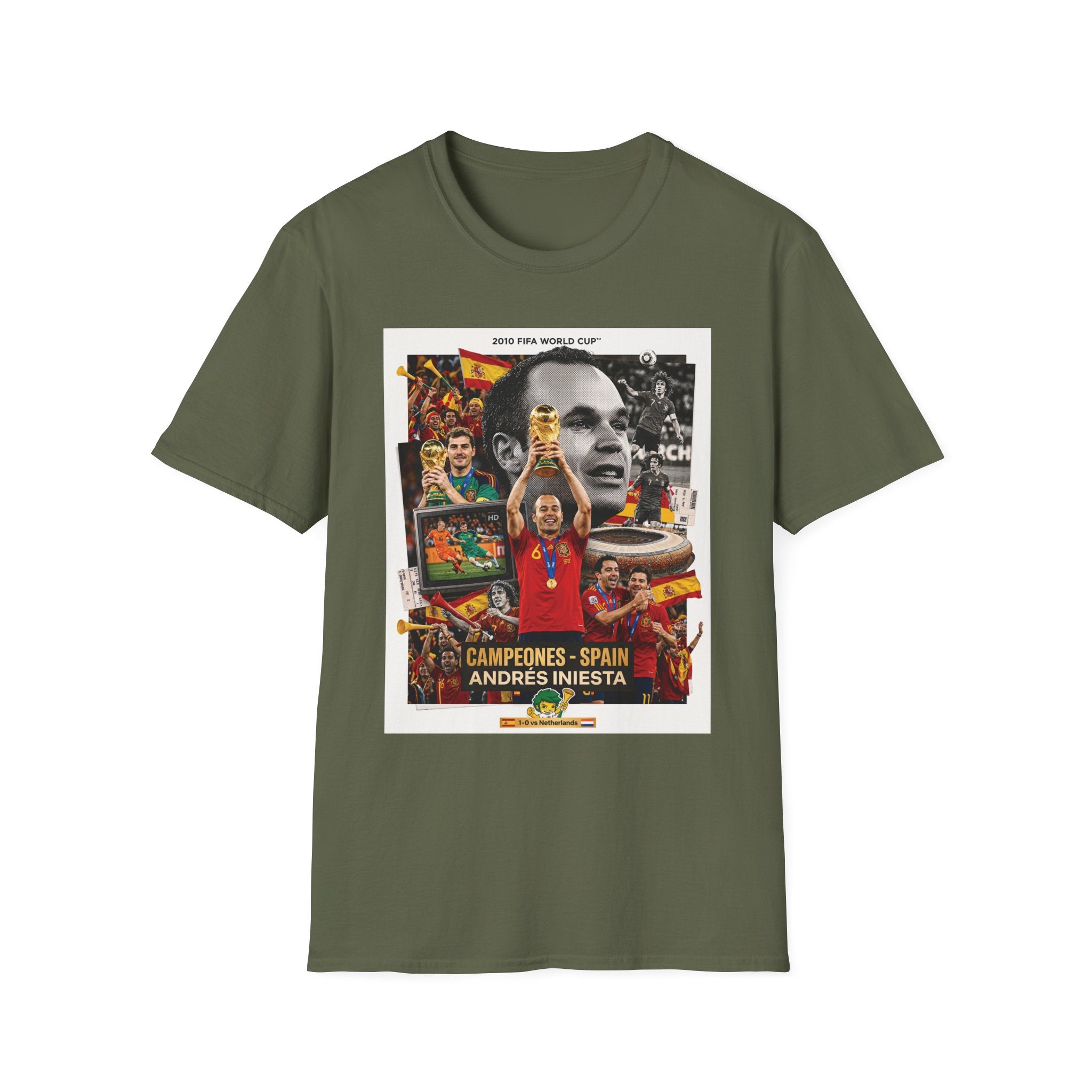 T-Shirt | FIFA World Cup Spain 2010 Andrés Iniesta