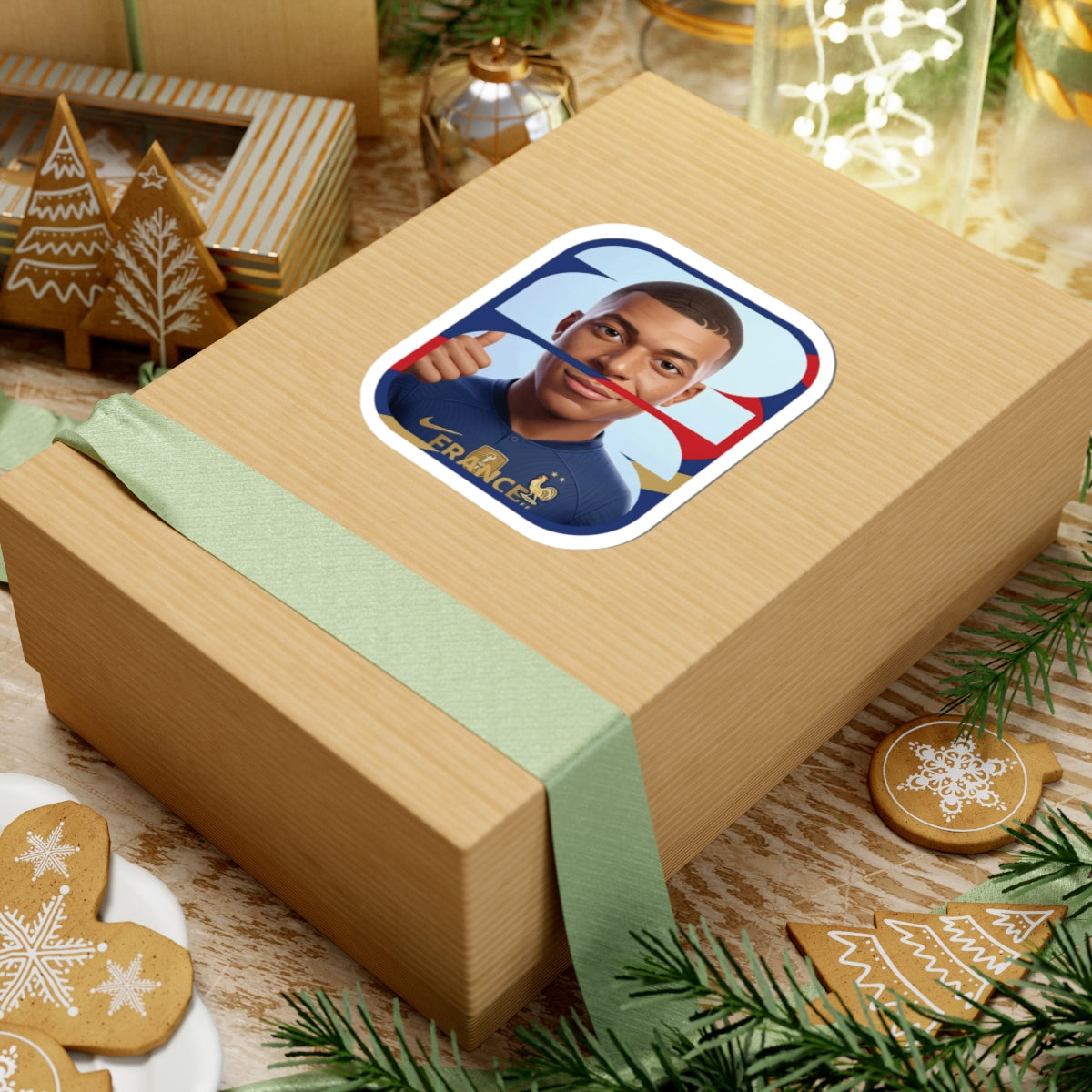 Sticker - Soccer Player Kylian Mbappé