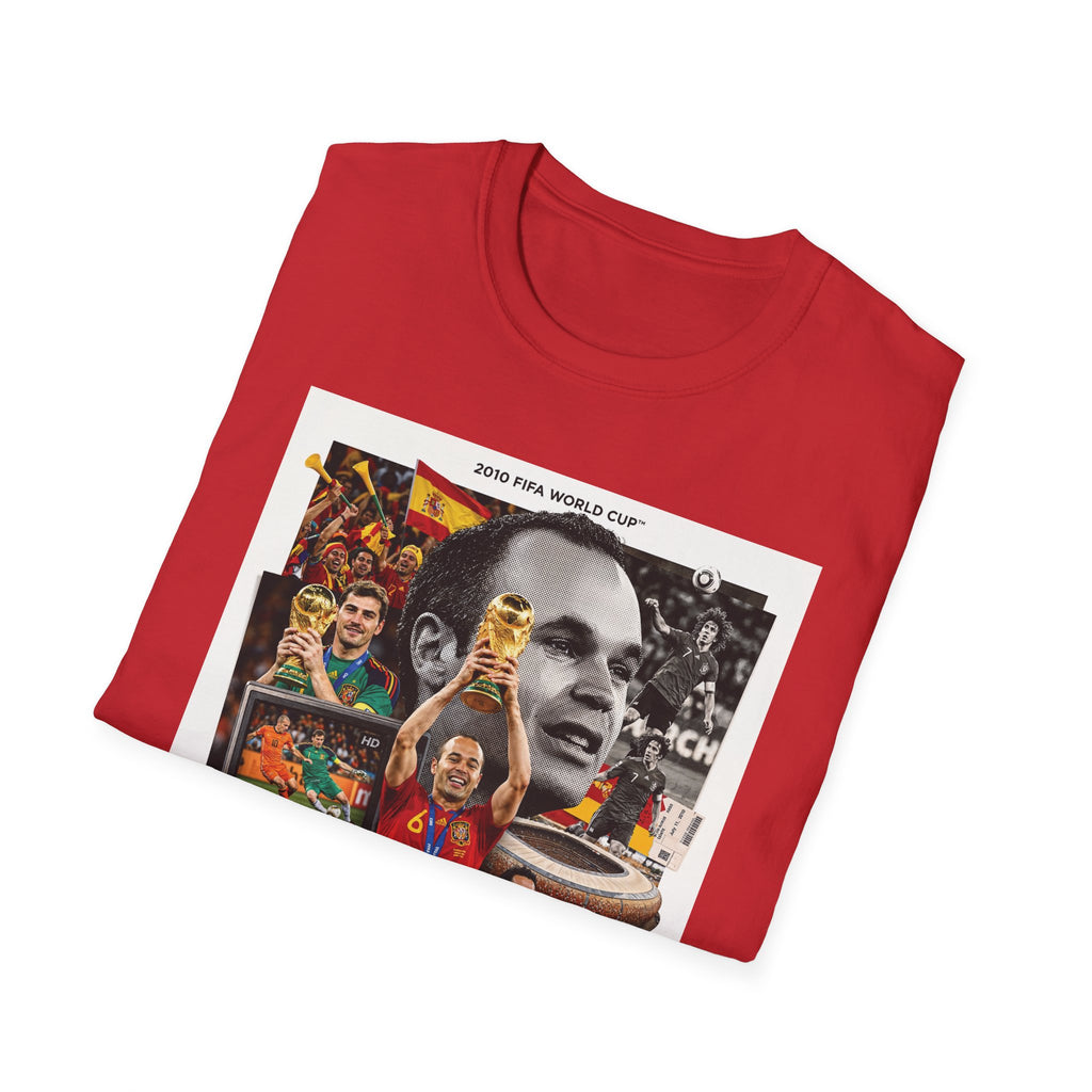 T-Shirt | FIFA World Cup Spain 2010 Andrés Iniesta