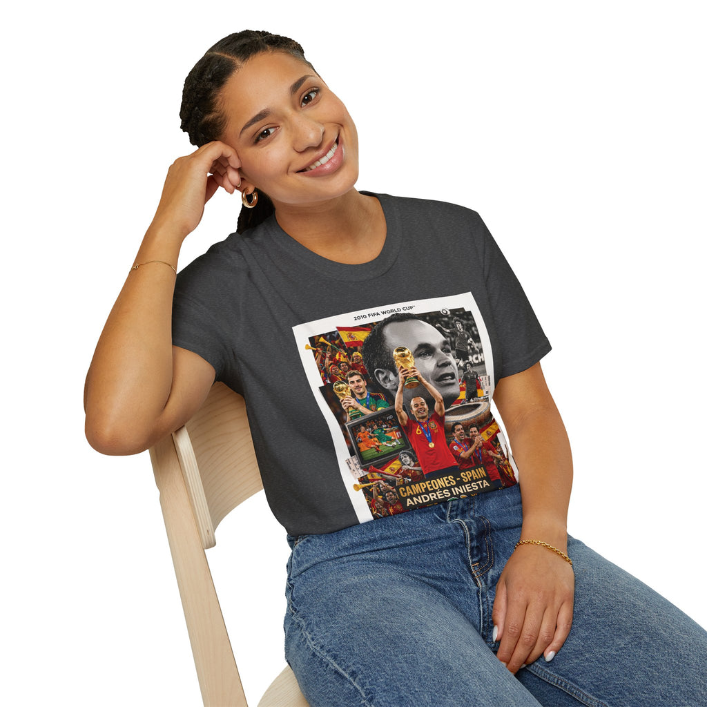 T-Shirt | FIFA World Cup Spain 2010 Andrés Iniesta