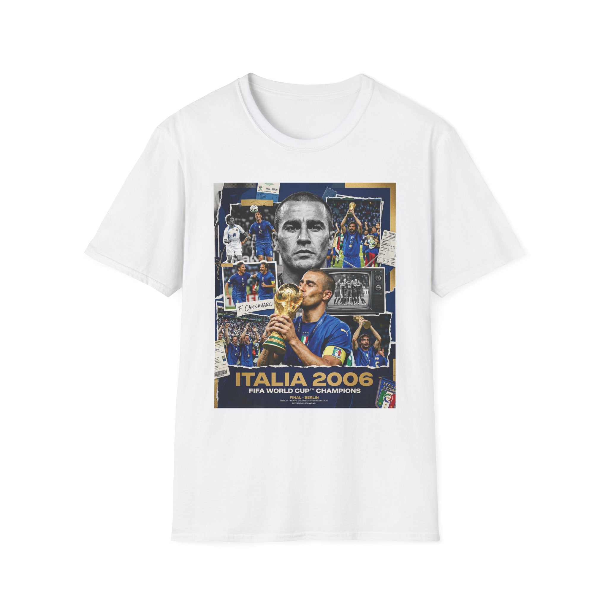 T-Shirt | FIFA World Cup italy 2006 Fabio Cannavaro