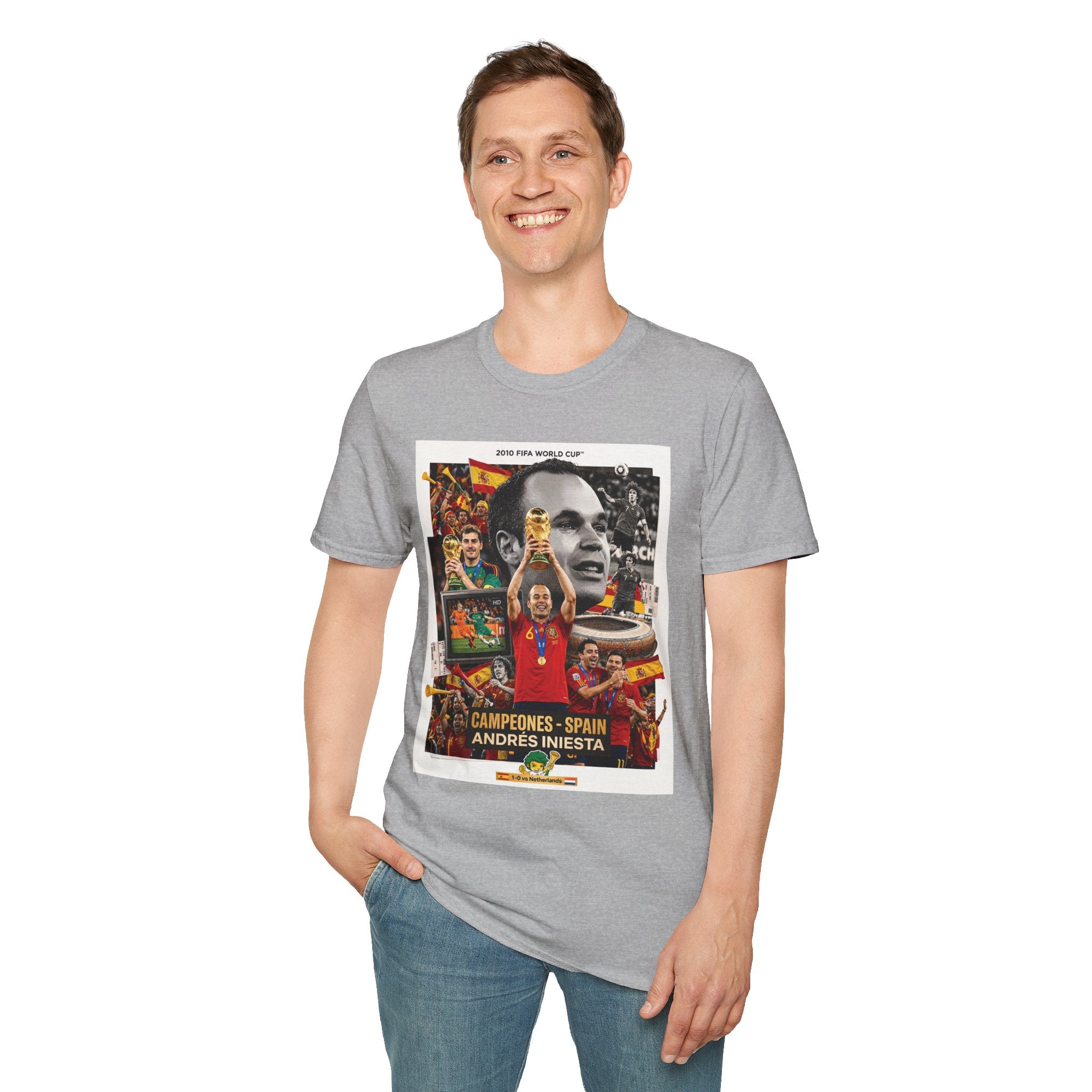 T-Shirt | FIFA World Cup Spain 2010 Andrés Iniesta