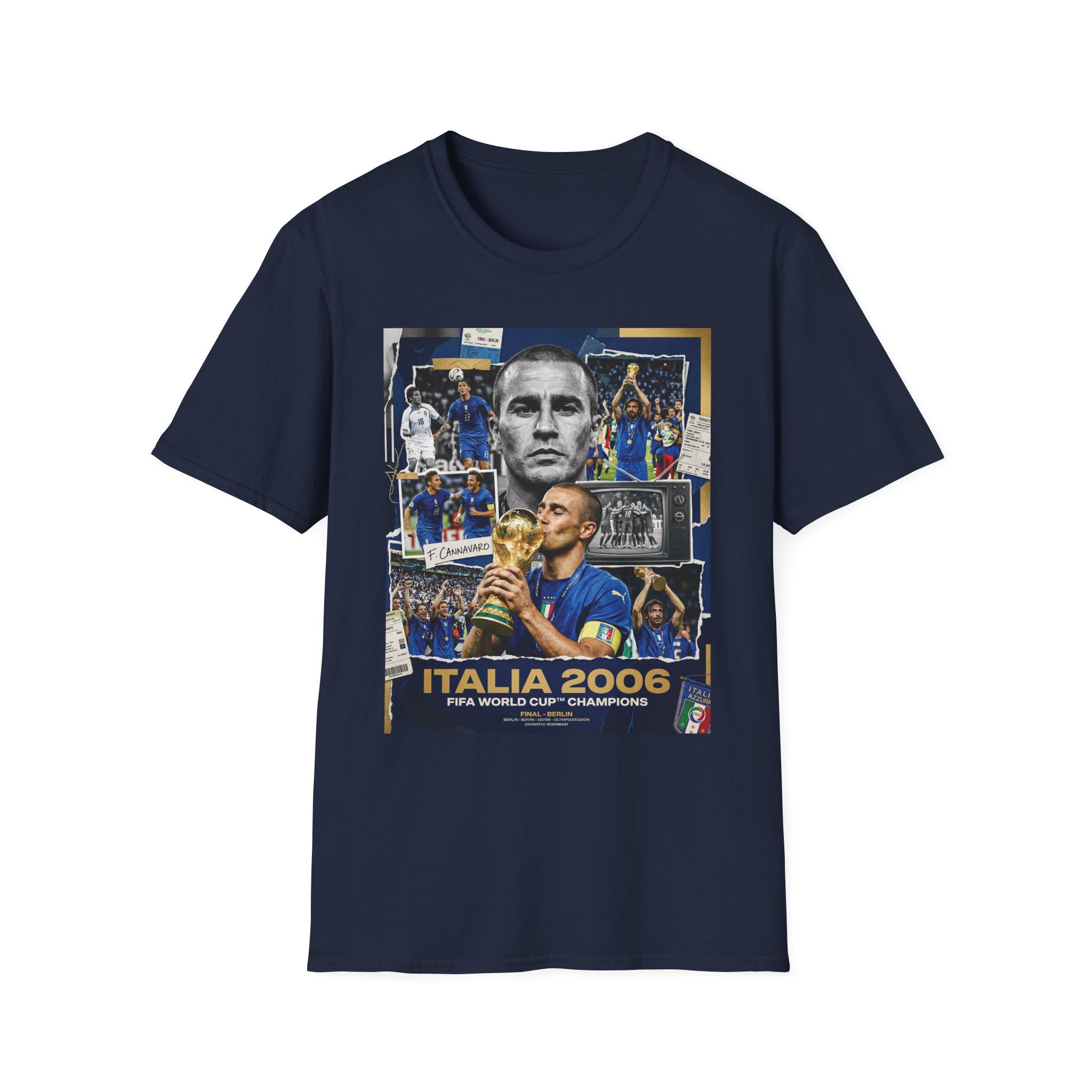 T-Shirt | FIFA World Cup italy 2006 Fabio Cannavaro