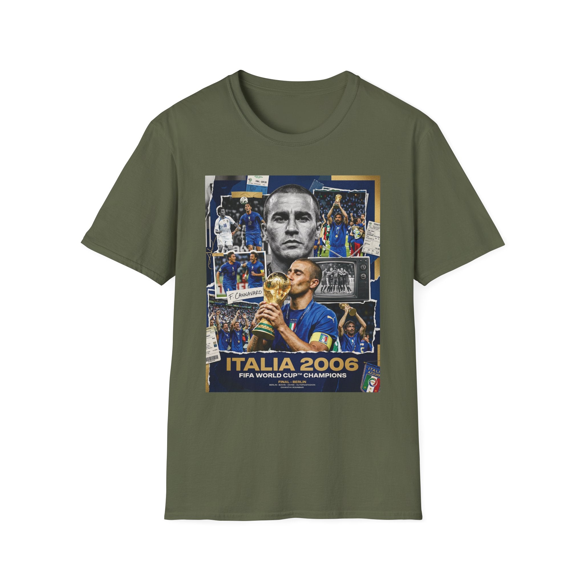T-Shirt | FIFA World Cup italy 2006 Fabio Cannavaro