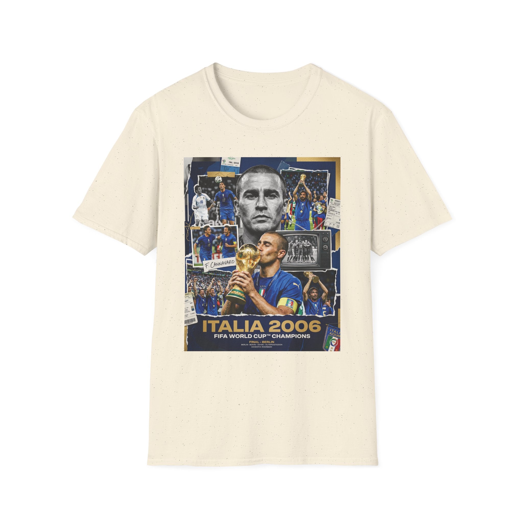 T-Shirt | FIFA World Cup italy 2006 Fabio Cannavaro