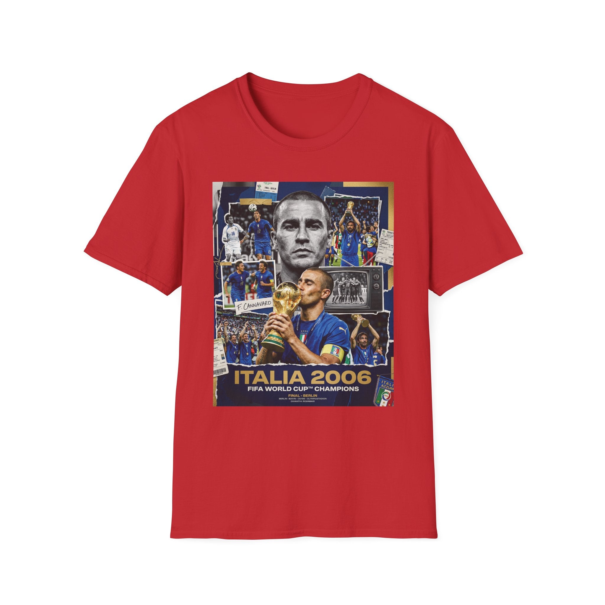 T-Shirt | FIFA World Cup italy 2006 Fabio Cannavaro